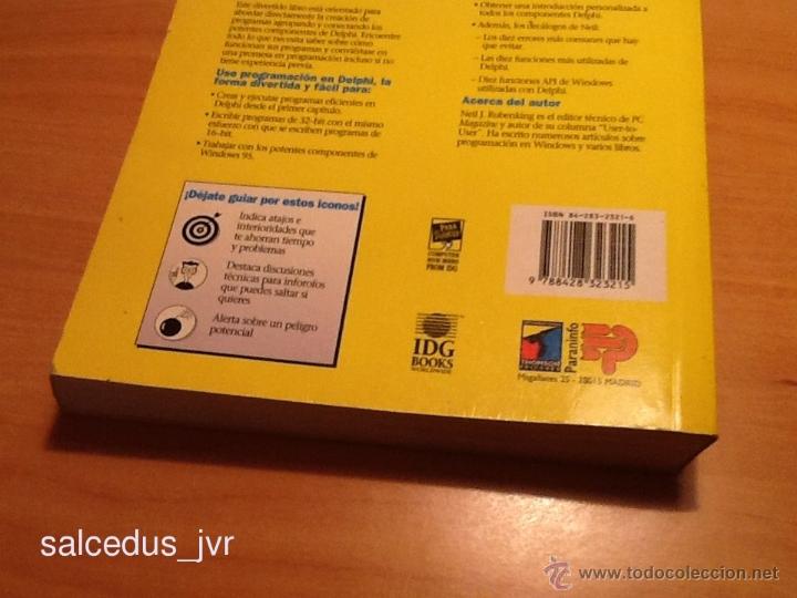 Libros de segunda mano: Programaci&oacute;n en Delphi para Dummies Paraninfo Cengage Learning Libro en - Foto 6