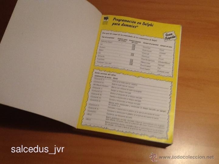 Libros de segunda mano: Programaci&oacute;n en Delphi para Dummies Paraninfo Cengage Learning Libro en - Foto 9