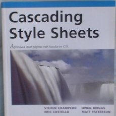 Libros de segunda mano: CASCADING STYLE SHEETS CHAMPEON/BRIGGS/COSTELLO/PATTERSON ANAYA