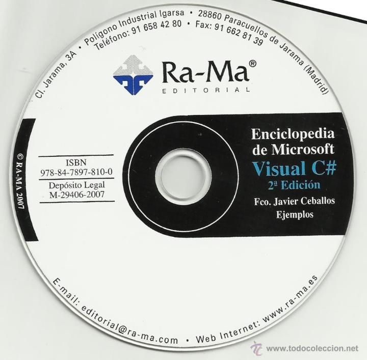 Libros de segunda mano: Enciclopedia de Microsoft Visual C# (2&ordf; Edici&oacute;n) [inform&aacute;tica programaci&oacute;n aplicaciones] - Foto 5