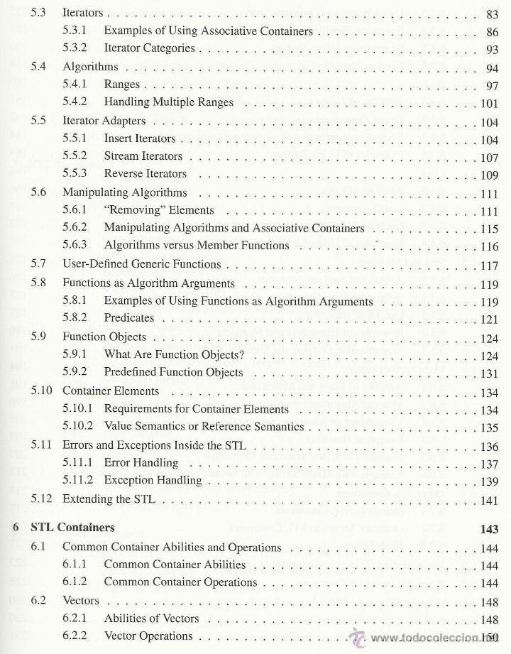 Libros de segunda mano: The C++ Standard Library. A Tutorial and Reference - N.M. Josuttis -libro en ingl&eacute;s [inform&aacute;tica] - Foto 5