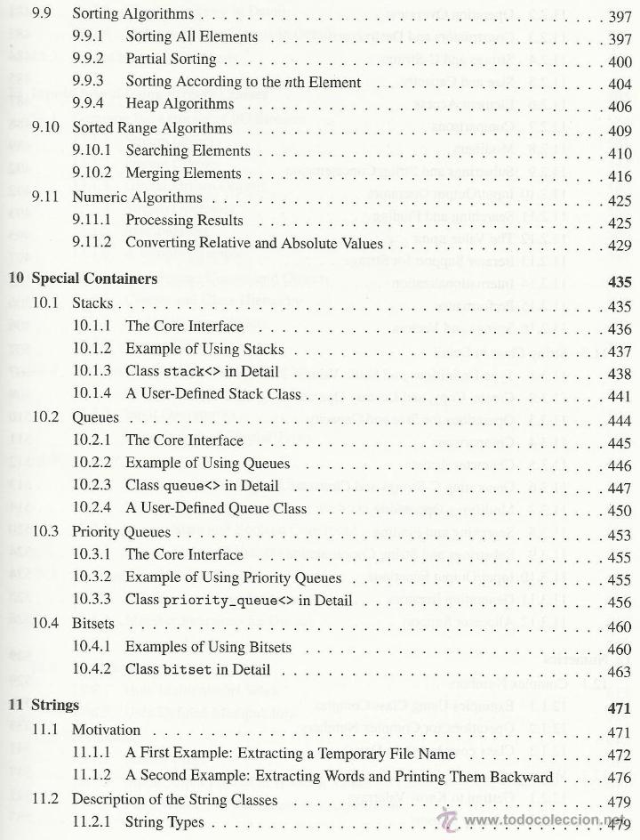 Libros de segunda mano: The C++ Standard Library. A Tutorial and Reference - N.M. Josuttis -libro en ingl&eacute;s [inform&aacute;tica] - Foto 9