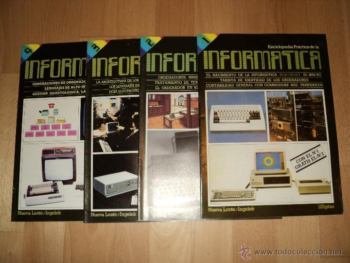 Libros de segunda mano: Lote 4 n&uacute;meros Enciclopedia Informatica. Ingelek. - Foto 1