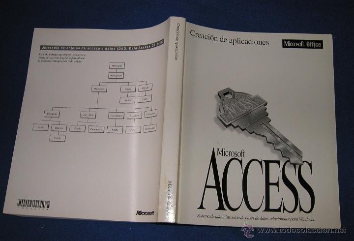 Libros de segunda mano: CREACI&Oacute;N DE APLICACIONES ACCESS LIBRO ORIGINAL MICROSOFT CORPORATION 1994 VERSI&Oacute;N 2.0 - Foto 1