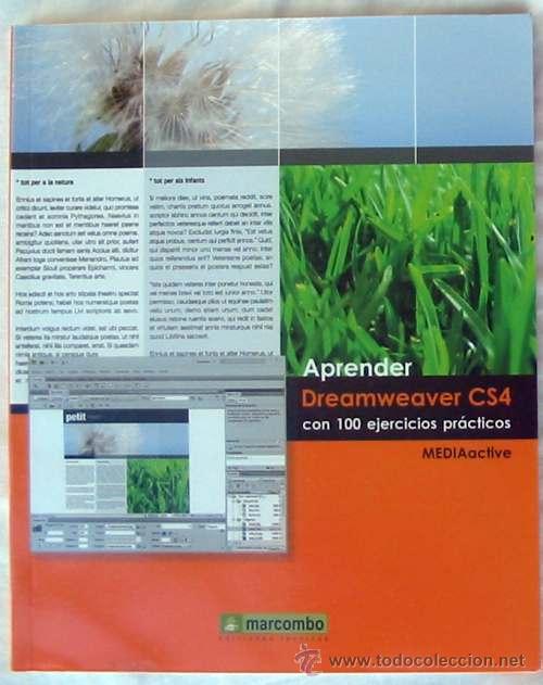 Libros de segunda mano: DREAMWEAVER CS4 - APRENDER CON 100 EJERCICIOS PR&Aacute;CTICOS - MARCOMBO 2009 - VER &Iacute;NDICE - Foto 1