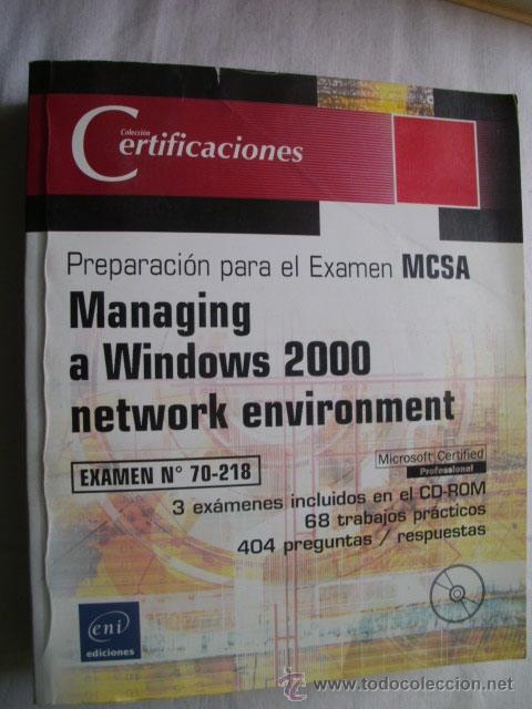 Libros de segunda mano: PREPARACI&Oacute;N PARA EL EXAMEN MCSA. 2002 - Foto 1