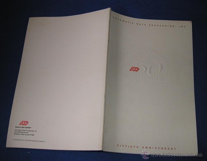 Libros de segunda mano: LIBRO DEL 50 ANIVERSARIO DE LA EMPRESA ADP AUTOMATIC DATA PROCESSING INC - Foto 1