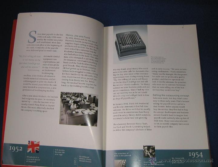 Libros de segunda mano: LIBRO DEL 50 ANIVERSARIO DE LA EMPRESA ADP AUTOMATIC DATA PROCESSING INC - Foto 4