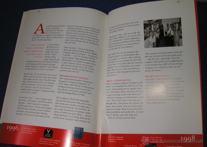 Libros de segunda mano: LIBRO DEL 50 ANIVERSARIO DE LA EMPRESA ADP AUTOMATIC DATA PROCESSING INC - Foto 5