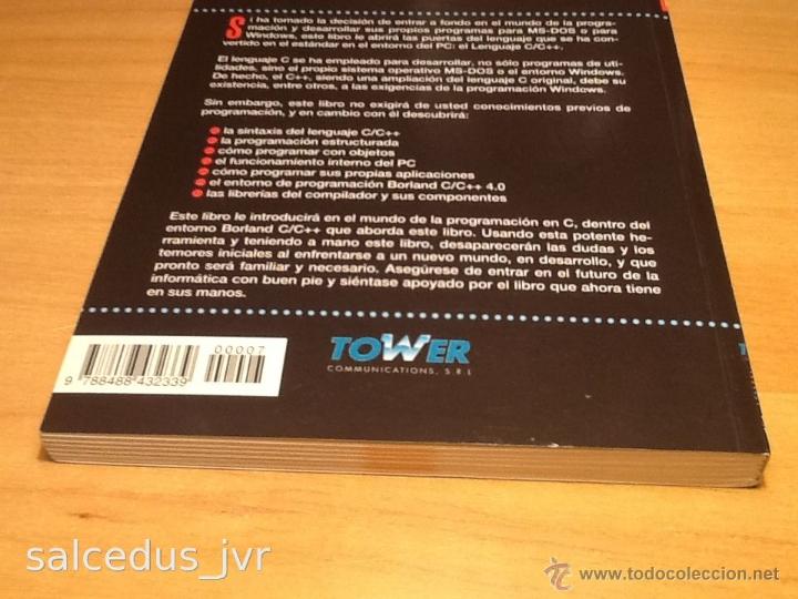Libros de segunda mano: Lenguaje C/C++ As&iacute; Programan los Expertos C C++ Libro de Programaci&oacute;n Excelente Estado - Foto 4