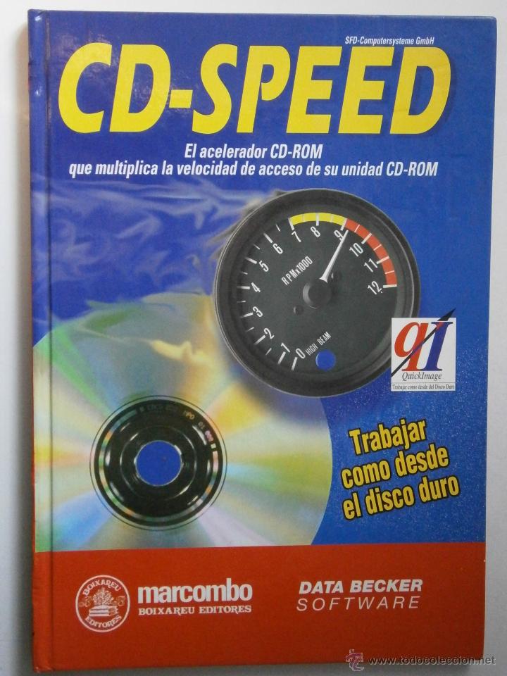 Libros de segunda mano: CD Speed Marcombo Data Becker 1995 CD SPEED LIBRO CD ROM RETRO ECO - Foto 1