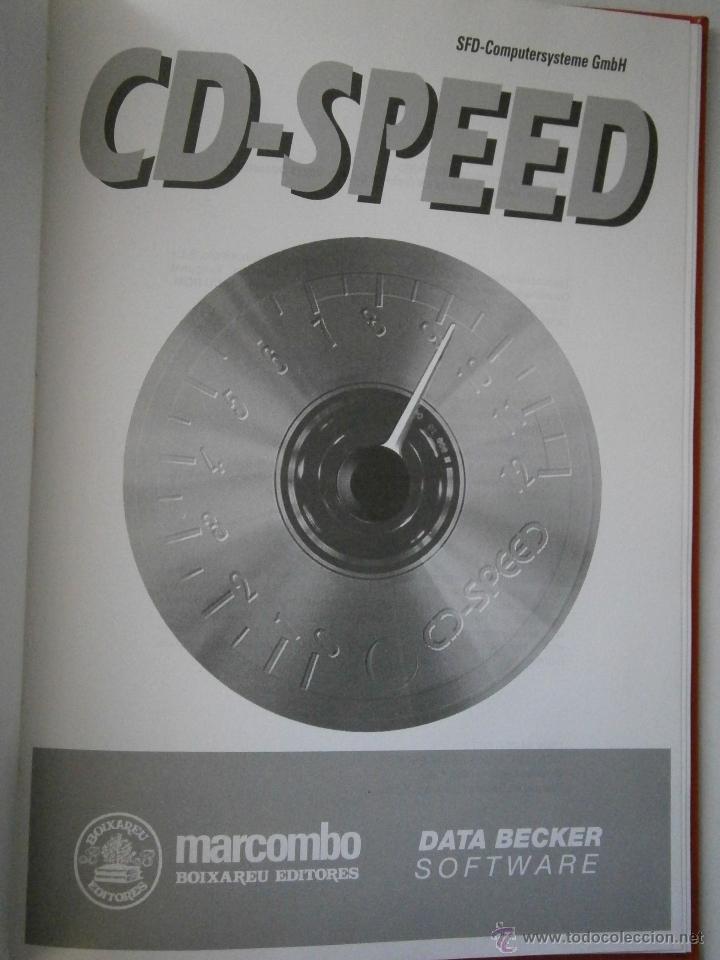 Libros de segunda mano: CD Speed Marcombo Data Becker 1995 CD SPEED LIBRO CD ROM RETRO ECO - Foto 5