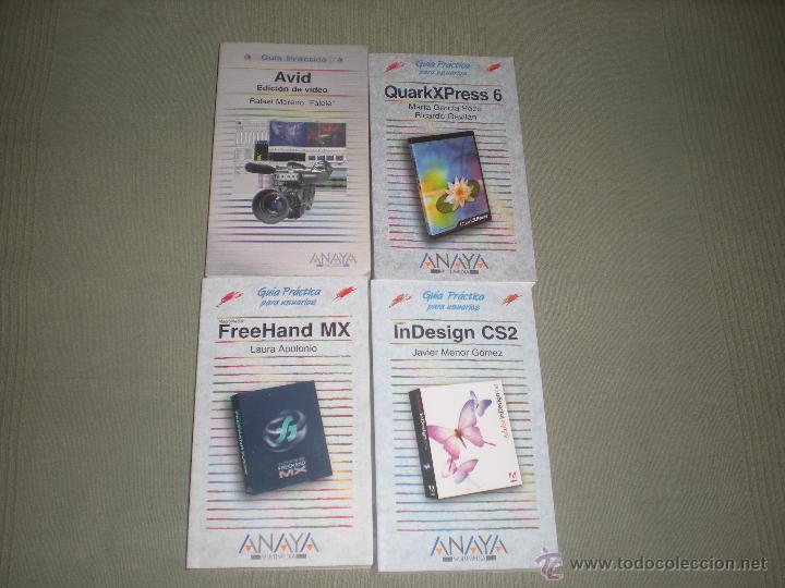Libros de segunda mano: LOTE DE 4 LIBROS DE INFORMATICA . GUIA PRACTICA PARA USUARIOS . ANAYA - Foto 1