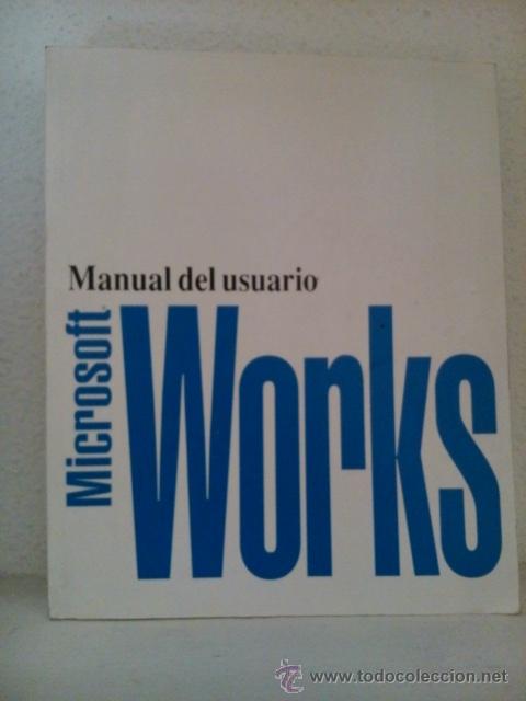 Libros de segunda mano: MANUAL DEL USUARIO - MICROSOFT WORKS para Windows - Foto 1