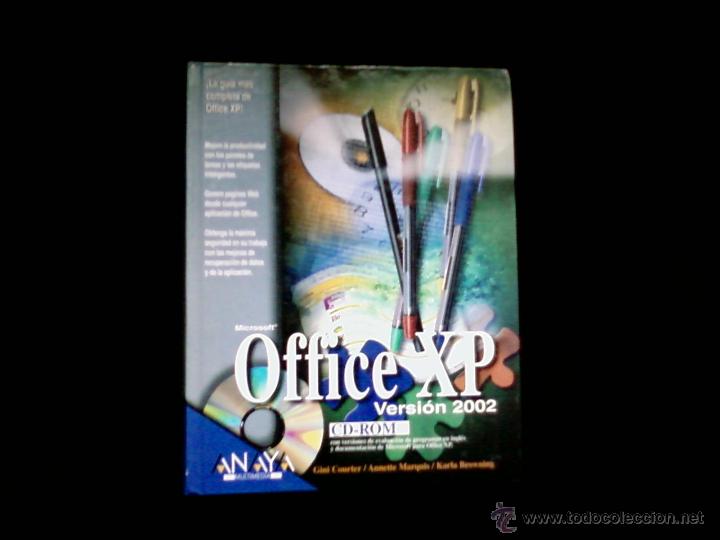 Libros de segunda mano: MICROSOFT OFFICE XP VERSION 2002. ANAYA MULTIMEDIA - Foto 1