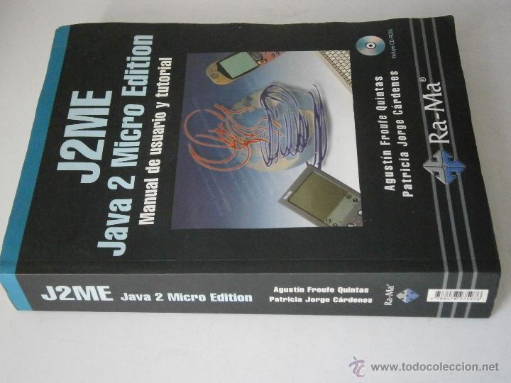 Libros de segunda mano: J2ME Java 2 Micro Edition CD ROM Froufe Quintas Jorge Cardenas RAMA 2003 TM - Foto 2
