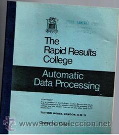 Libros de segunda mano: The Rapid Results College, Automatic Data Processing - Foto 1