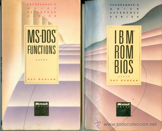 Libros de segunda mano: MS-DOS  FUNCTIONS + IBM ROM BIOS - Foto 1