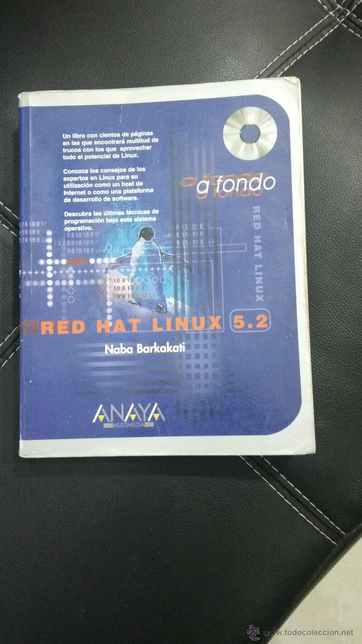 Libros de segunda mano: Libro de inform&aacute;tica: Red Hat Linux 5.2 a fondo - Foto 1