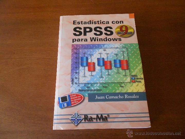 Libros de segunda mano: INFORM&Aacute;TICA. ESTAD&Iacute;STICA CON SPSS PARA WINDOWS - Foto 1