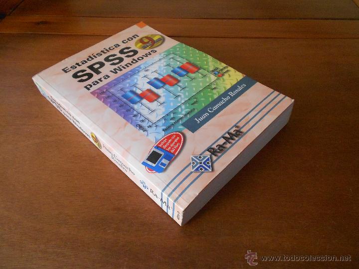 Libros de segunda mano: INFORM&Aacute;TICA. ESTAD&Iacute;STICA CON SPSS PARA WINDOWS - Foto 2