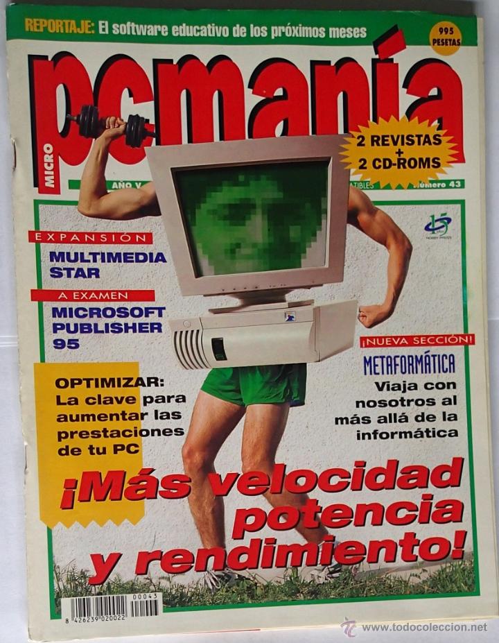 Libros de segunda mano: Revista PC Mania, n&ordm; 43 - Foto 1