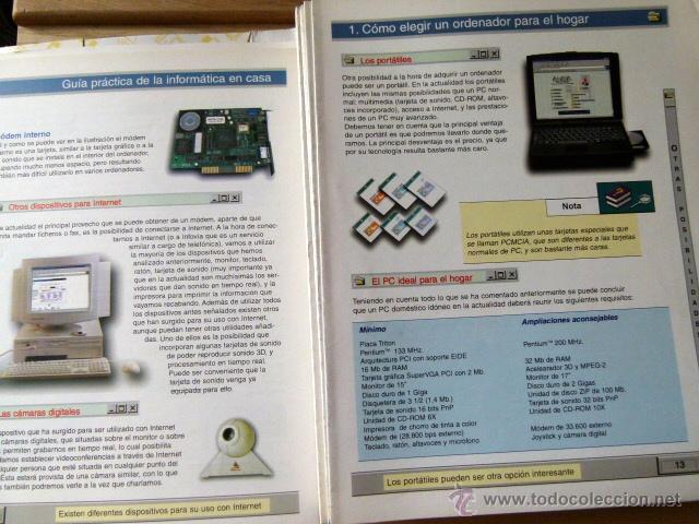 Libros de segunda mano: GU&Iacute;A PR&Aacute;CTICA DE LA INFORMATICA EN CASA EL PA&Iacute;S - Foto 3