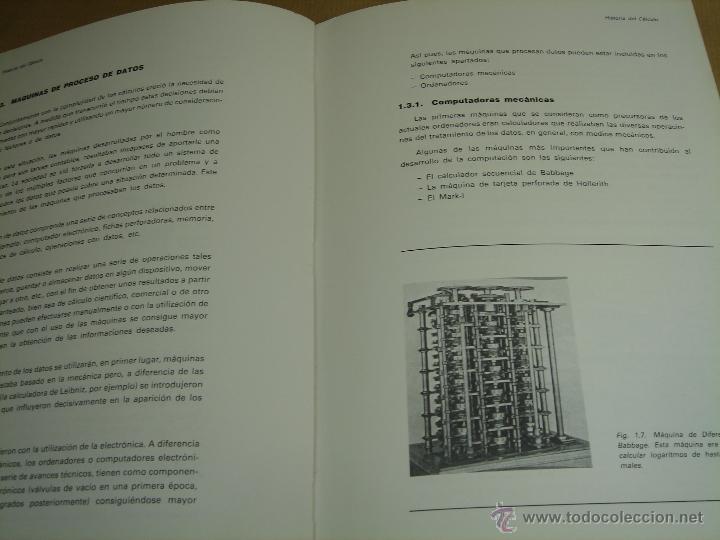 Libros de segunda mano: LIBRO INFORMATICA - TOMO 1 - PROGRAMACION DE ORDENADORES- EST. BASICA DEL PROCESO DATOS - ECC 1986 - Foto 5