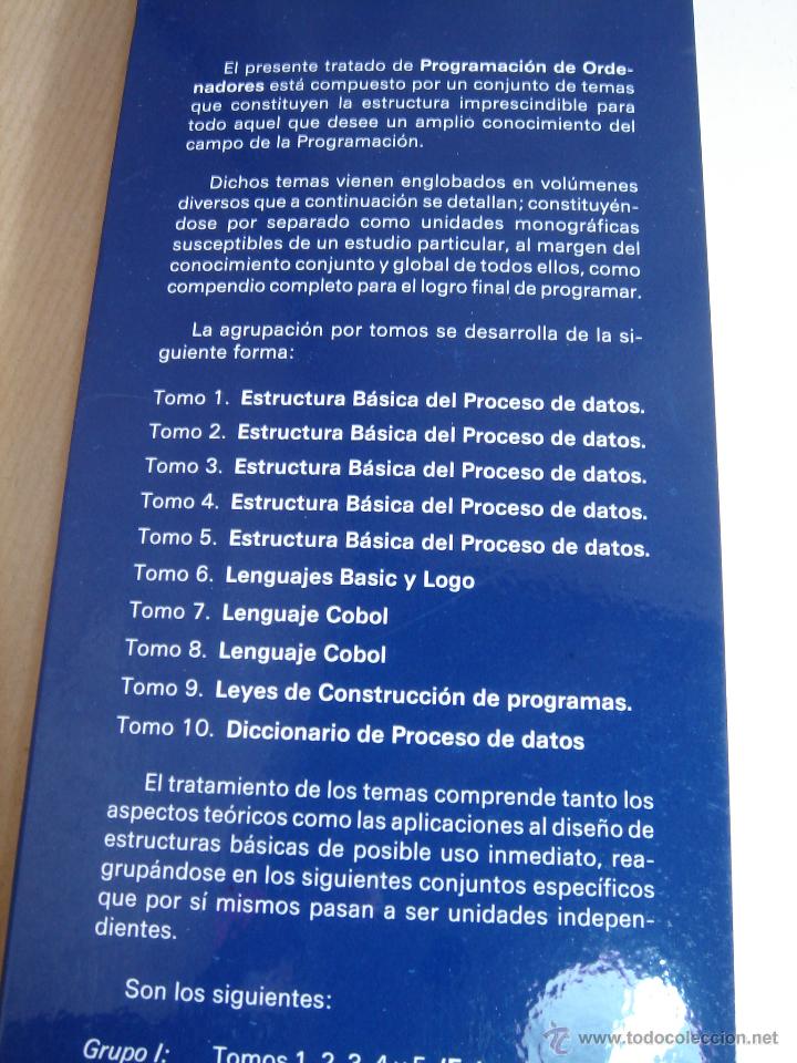 Libros de segunda mano: LIBRO INFORMATICA - TOMO 6 - PROGRAMACION DE ORDENADORES- LENGUAJES BASIC Y LOGO - ECC 1986 - Foto 3
