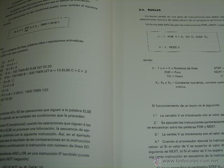 Libros de segunda mano: LIBRO INFORMATICA - TOMO 6 - PROGRAMACION DE ORDENADORES- LENGUAJES BASIC Y LOGO - ECC 1986 - Foto 5