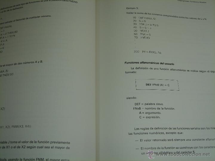 Libros de segunda mano: LIBRO INFORMATICA - TOMO 6 - PROGRAMACION DE ORDENADORES- LENGUAJES BASIC Y LOGO - ECC 1986 - Foto 7
