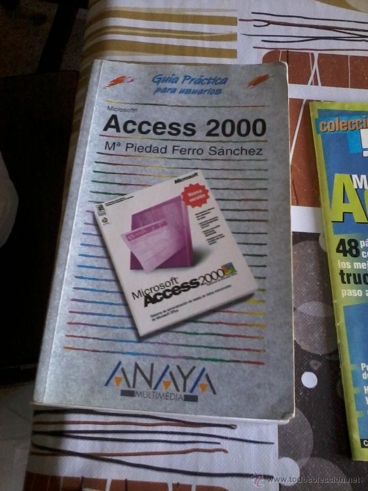 Libros de segunda mano: GU&Iacute;A PR&Aacute;CTICA PARA USUARIOS ACCESS 2000. M&ordf; PIEDAD FERRO S&Aacute;NCHEZ. C1L - Foto 1