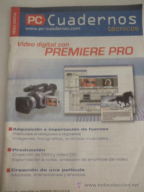Libros de segunda mano: Curso de Adobe Premiere Pro - PC Cuadernos t&eacute;cnicos - N&ordm; 20 - ABS - Foto 1