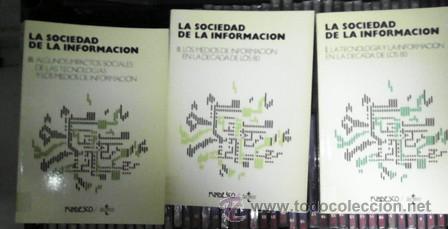 Libros de segunda mano: La sociedad de la informaci&oacute;n. Fundesco - Foto 1