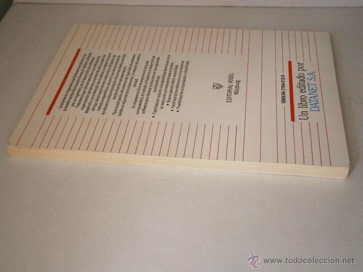 Libros de segunda mano: INGENIERIA SOFTWARE PRACTICO Y CONCISO MAHNKE HANS DATANET edicion 1987 40324 - Foto 4