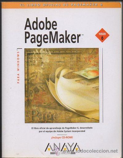 Libros de segunda mano: EL LIBRO OFICIAL DE ADOBE PAGEMAKER 6 PARA WINDOWS.   A-INFOR-052 - Foto 1