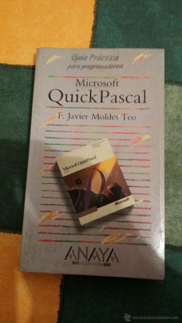 Libros de segunda mano: guia practica para programadores Microsoft Quick Pascal. - Foto 1