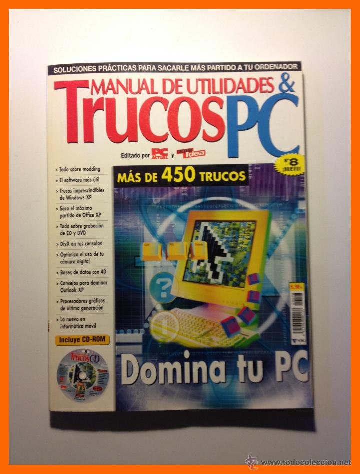 Libros de segunda mano: Manual de Utilidades y Trucos PC n&ordm; 8 - Foto 1