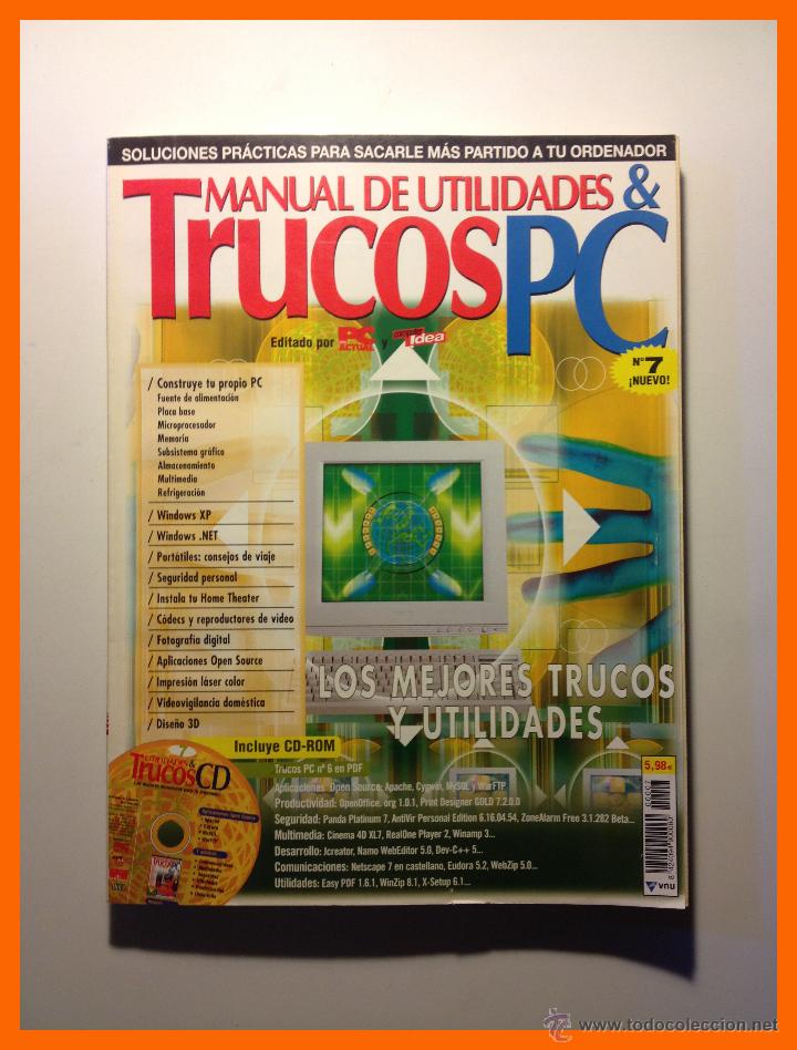 Libros de segunda mano: Manual de Utilidades y Trucos PC n&ordm; 7 - Foto 1