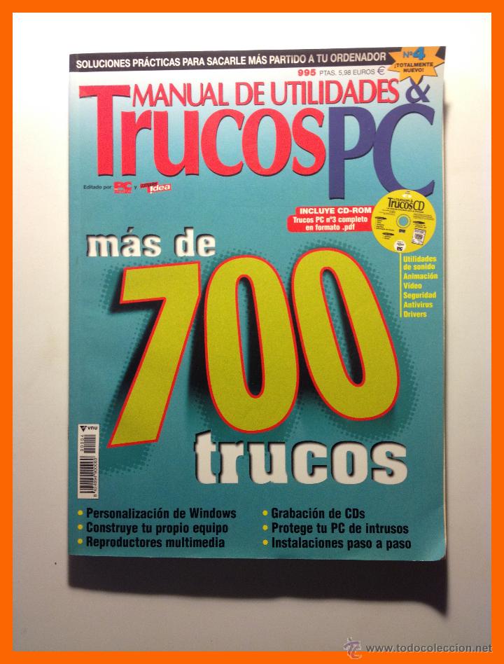 Libros de segunda mano: Manual de Utilidades y Trucos PC n&ordm; 4 - Foto 1