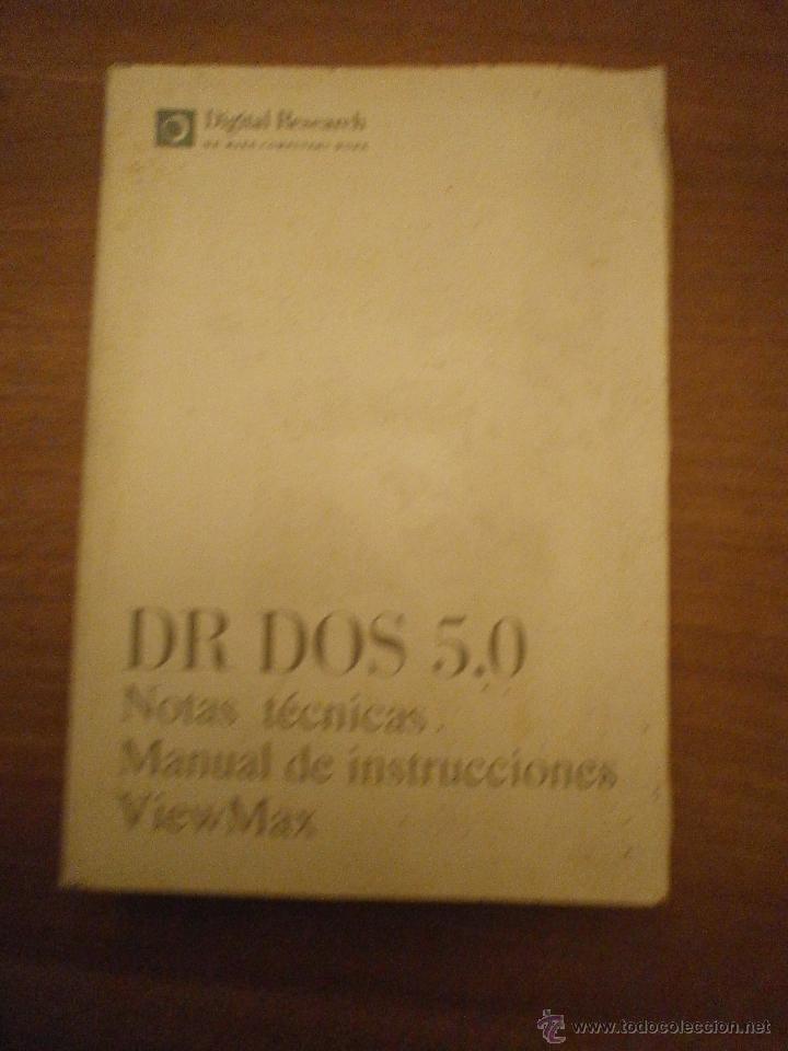 Libros de segunda mano: DR DOS 5.0- NOTAS TECNICAS MANUAL DE INSTRUCCIONES -VIEW MAX - Foto 1