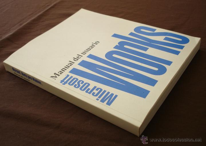 Libros de segunda mano: MANUAL DEL USUARIO, MICROSOFT WORKS, 1992. - Foto 2
