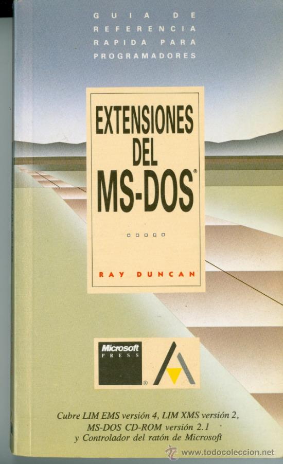 Libros de segunda mano: EXTENSIONES DEL MS-DOS (GU&Iacute;A DE REFERENCIA R&Aacute;PIDA PARA PROGRAMADORES) NUEVO - Foto 1