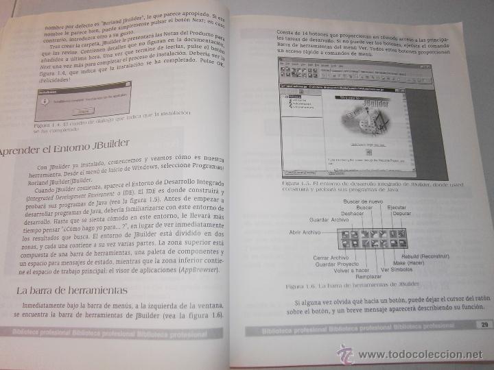 Libros de segunda mano: BORLAND JBUILDER APLICACIONES JAVA INFORMATICA John Zukowski Anaya 1998 EC TM - Foto 17