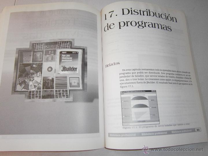 Libros de segunda mano: BORLAND JBUILDER APLICACIONES JAVA INFORMATICA John Zukowski Anaya 1998 EC TM - Foto 20