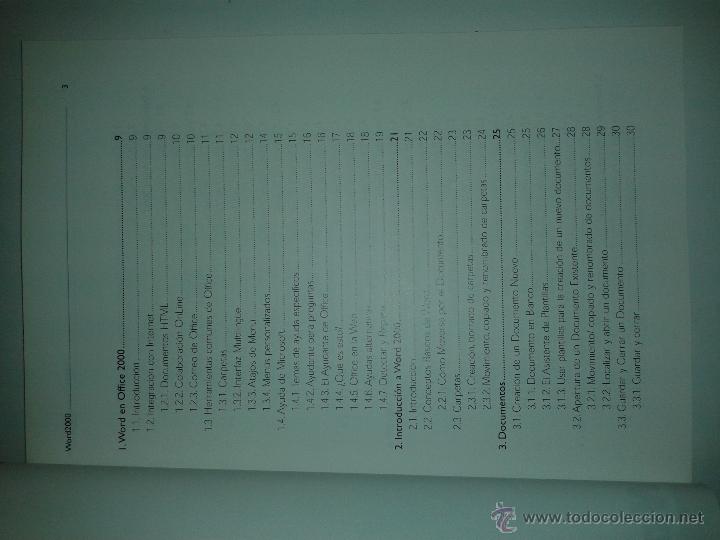 Libros de segunda mano: INDICE - Foto 2