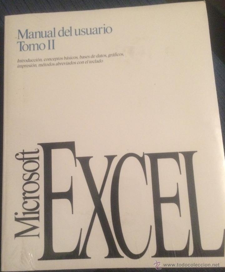 Libros de segunda mano: Microsoft Excel. Manual de usuario Tomo II. Nuevo con precinto. - Foto 1