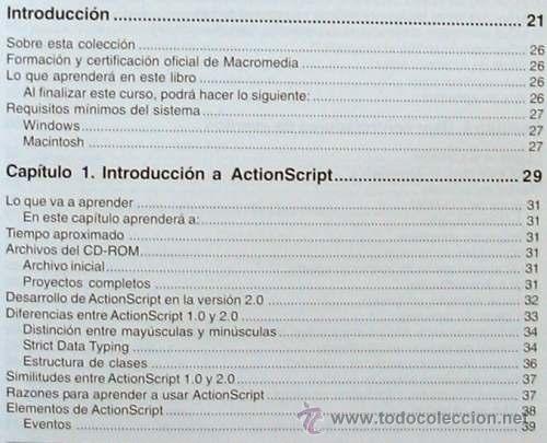 Libros de segunda mano: FLASH MX 2004 &Aacute;CTIONSCRIPT -VARIOS AUTORES - ANAYA 2004 - INCLUYE DISCO - VER &Iacute;NDICE - Foto 4