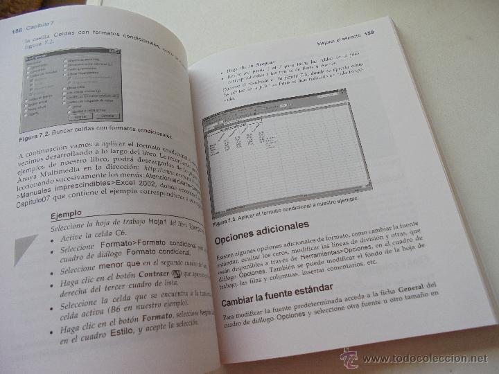 Libros de segunda mano: MANUAL IMPRESCINDIBLE EXCEL 2002 OFFICE XP- ANAYA MULTIMEDIA- 2001 - Foto 2