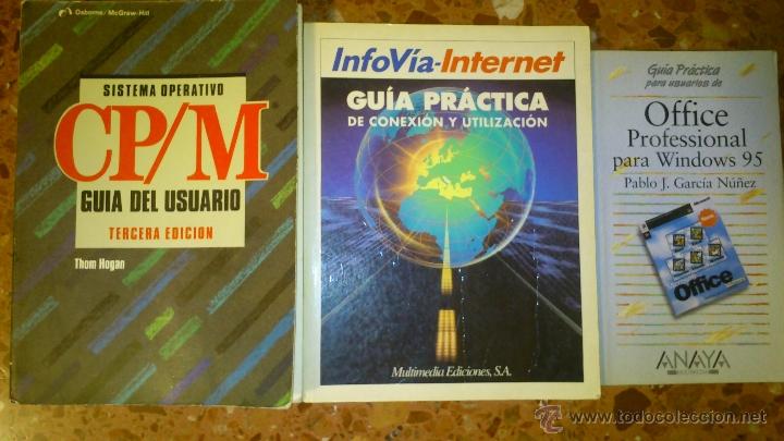 Libros de segunda mano: lote tres guias tema informatica - Foto 1